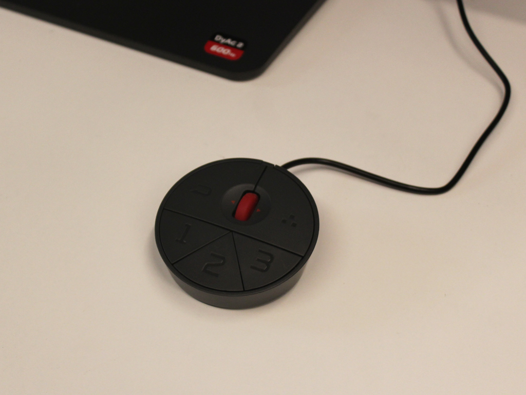 Der S-Switch bietet verschiedene Schnellfunktionen.